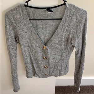 Gray Windsor Top
